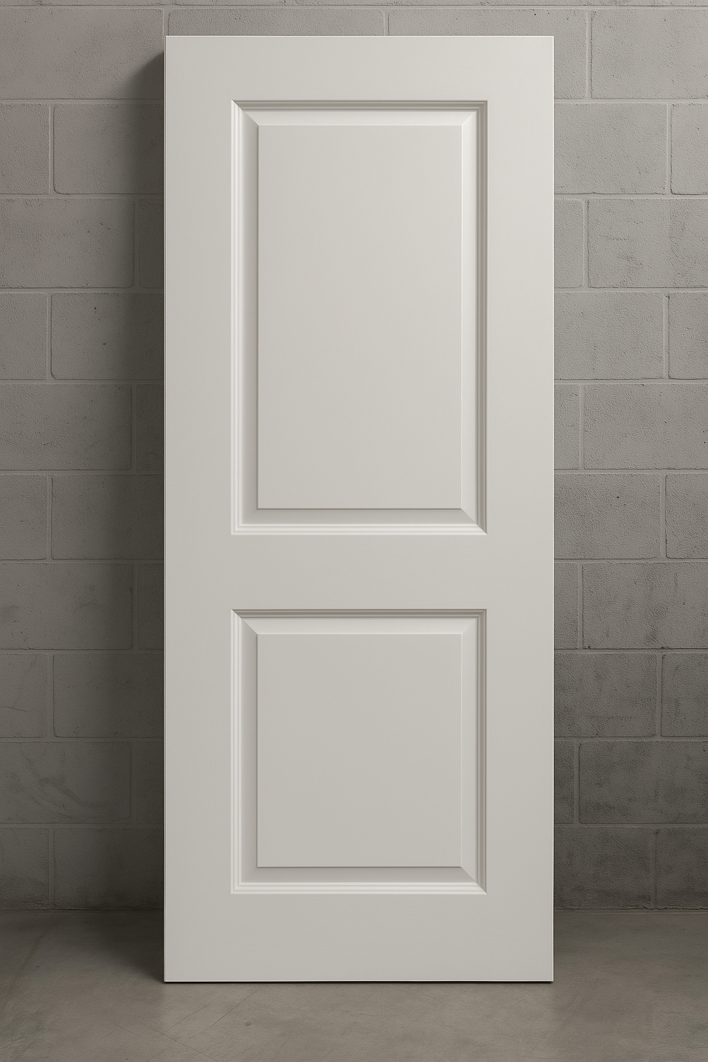 Two Panel Carrera Style Hollow Core Interior Door