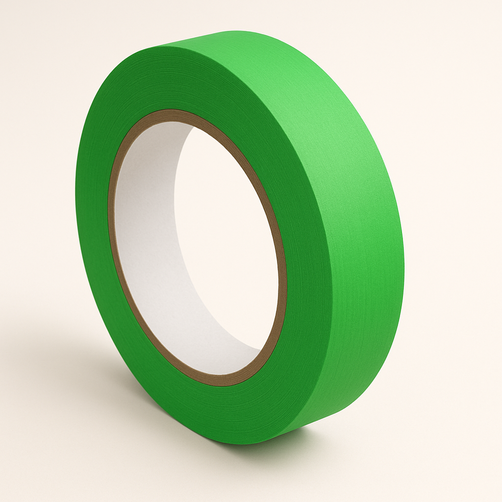 Green Painter’s Tape – 1.25" x 50m | Clean Edge + Medium Tack