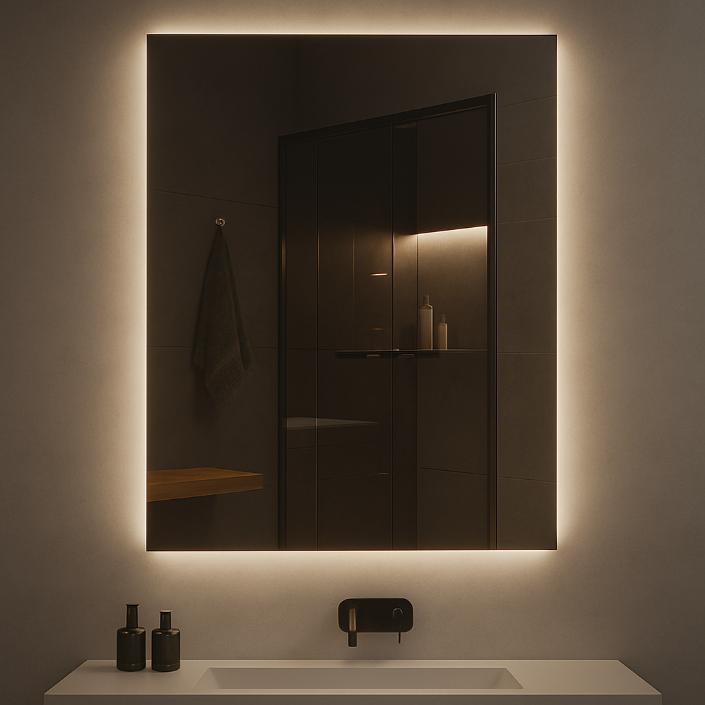 NEBULA PureGlow Backlit LED Vanity Mirror – Anti-Fog | 24–60"