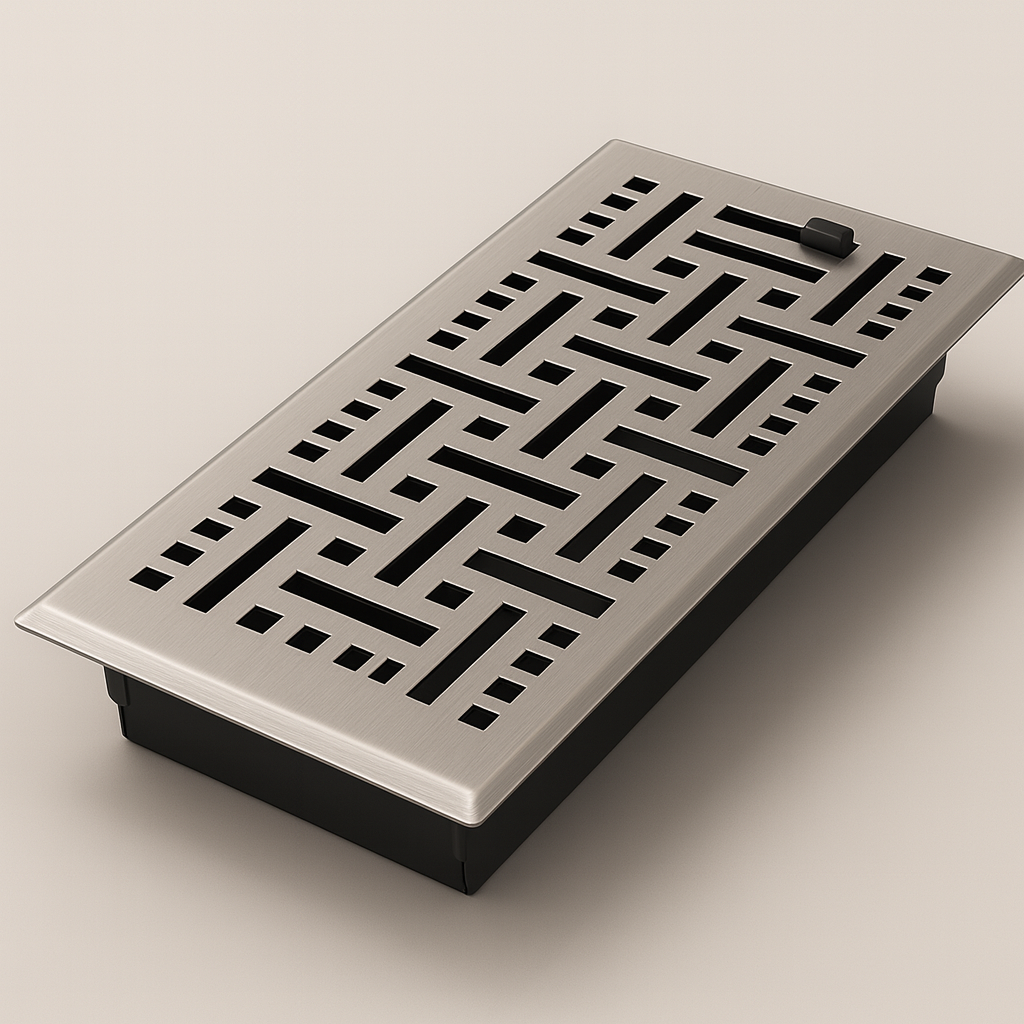 Decorative Floor Register | 4" x 10"