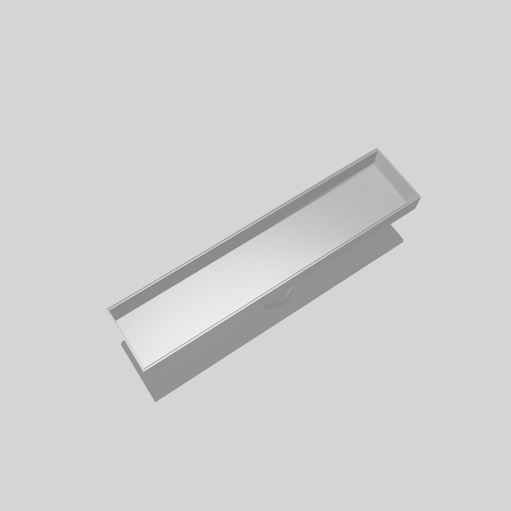 12″ Linear Shower Drain — SUS 304 Stainless, 2″ Outlet | Tile-In or Grate Cover, Brushed Nickel or Matte Black