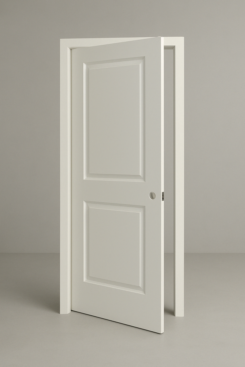 Two Panel Carrera Style Hollow Core Interior Door
