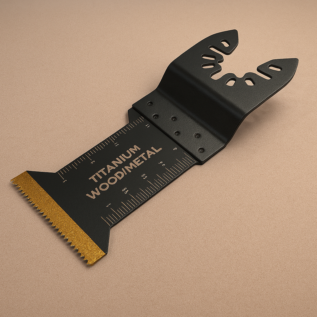 Titanium Curved Oscillating Blade – 55mm Precision Cut | Wood & Metal | Universal Fit