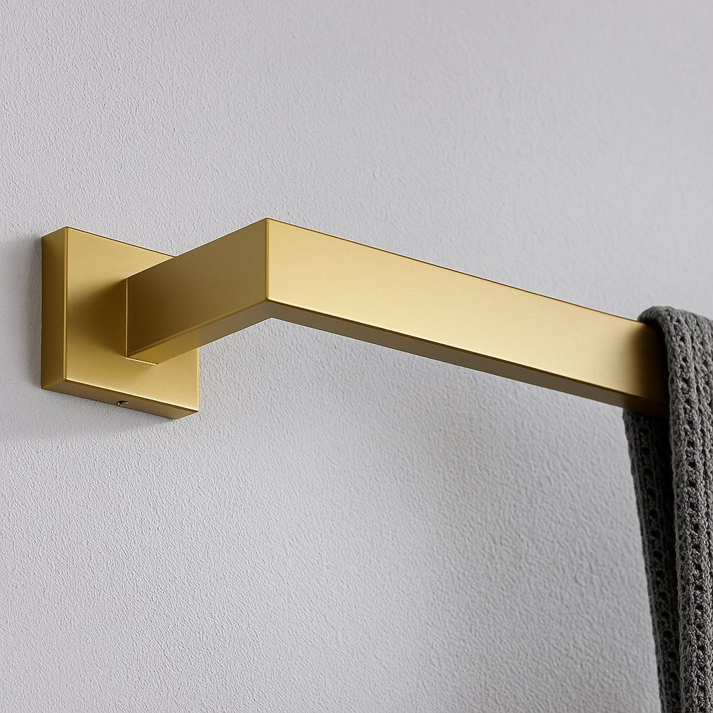 3-Pieces Square Bathroom Hardware Accessories Set