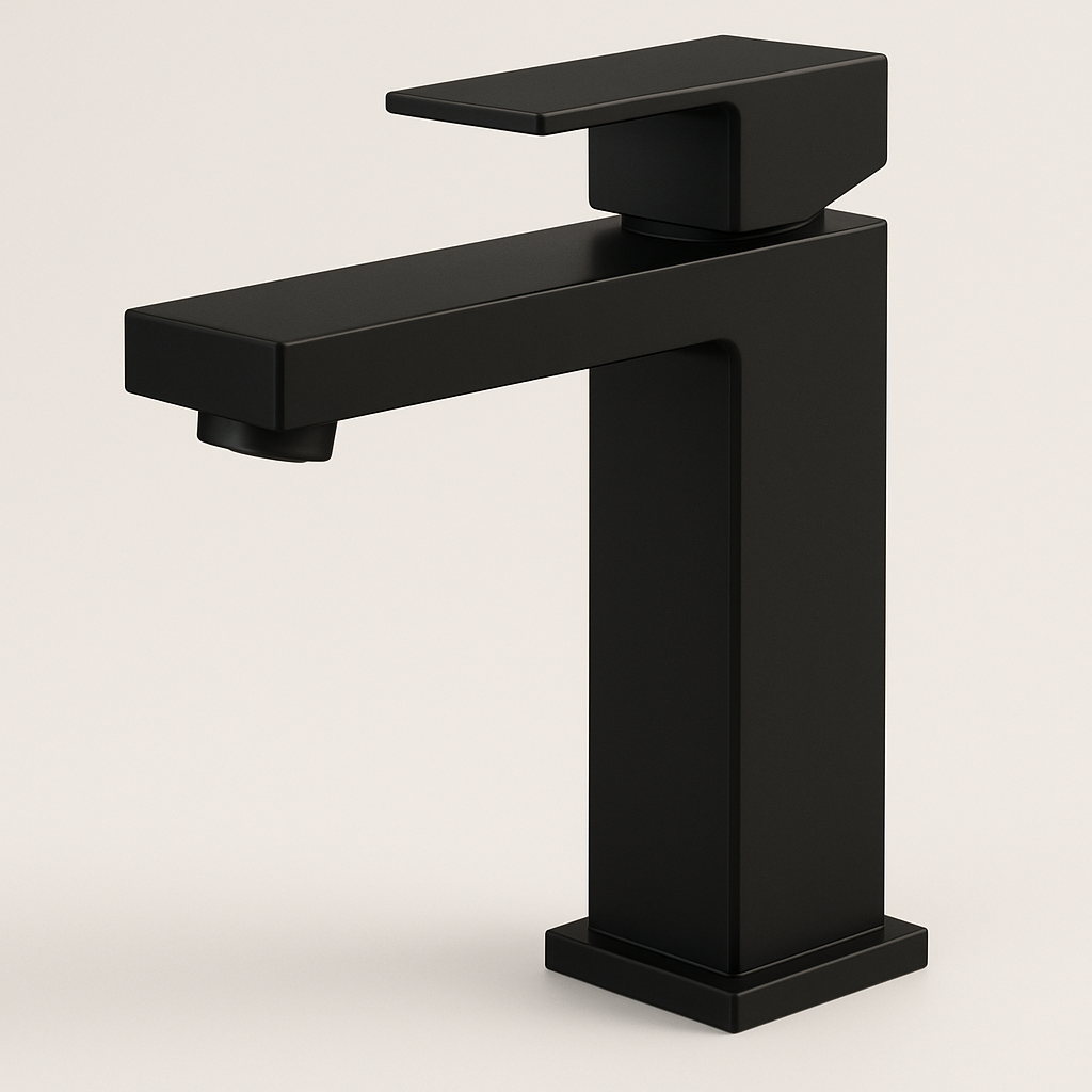 Architect Square Matte Black Bathroom Faucet – cUPC Certified
