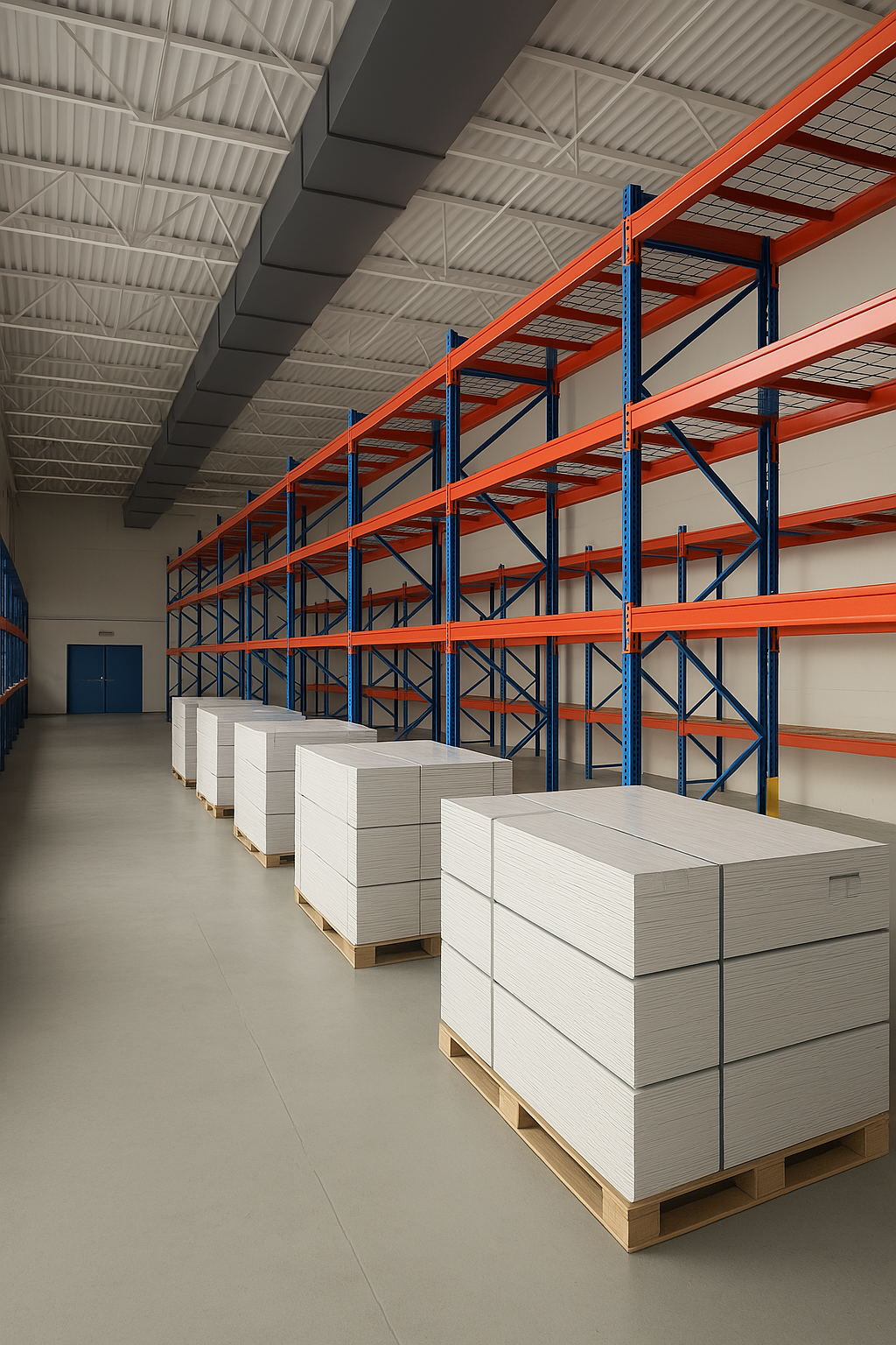 Warehouse Uprights Rack