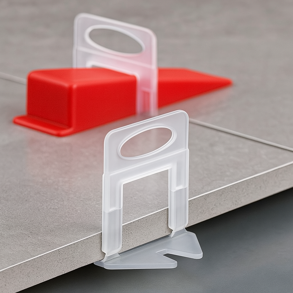 1.5 mm Tile Leveling Clips (100‑Pack) – Lippage‑Free Spacer System