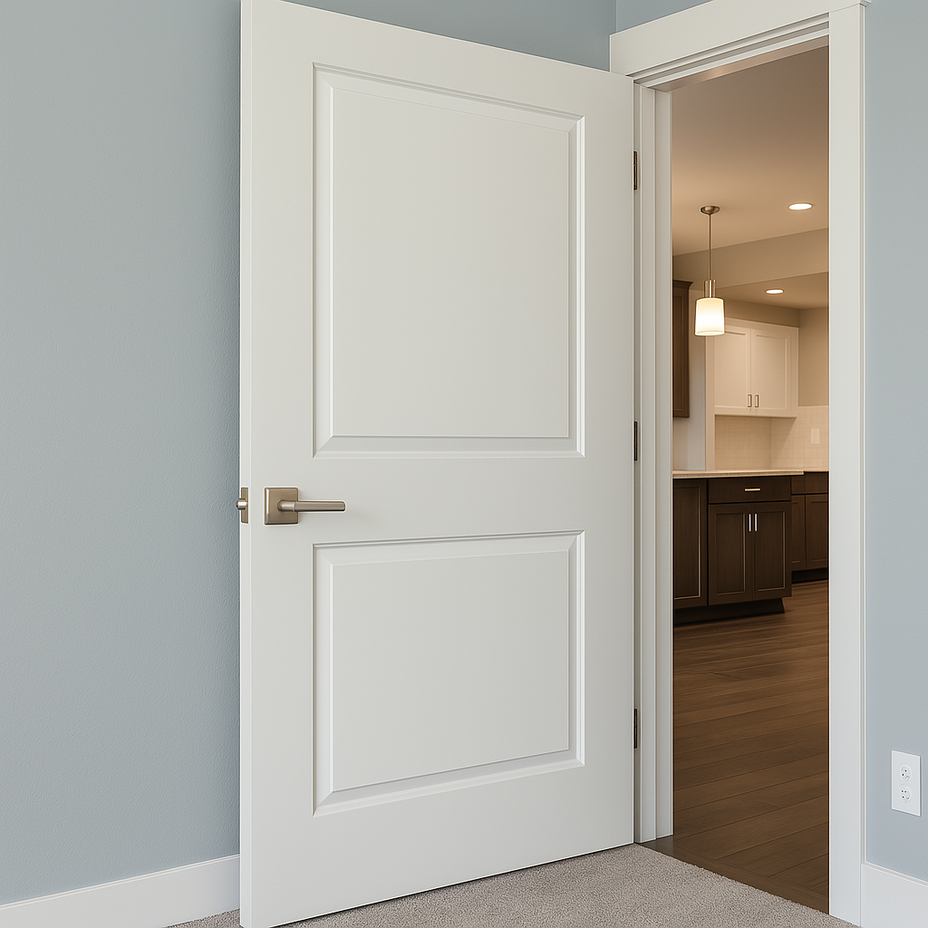 Two Panel Carrera Style Hollow Core Interior Door