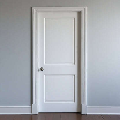 Two Panel Carrera Style Hollow Core Interior Door