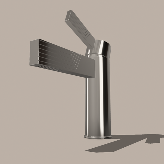 Monolith Brass Bathroom Faucet – Matte Black, Chrome & Brushed Nickel