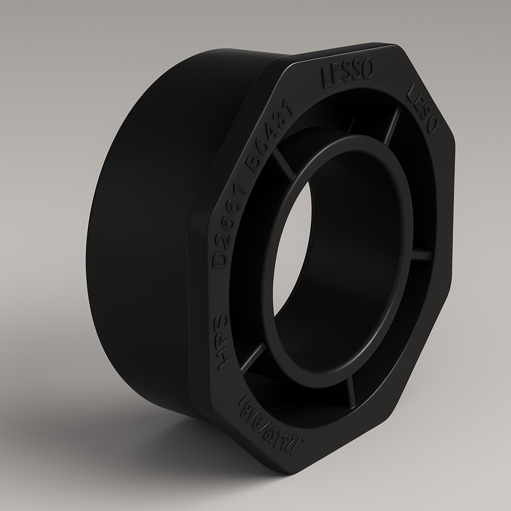 LESSO ABS Flush Bushing – Spg x Hub