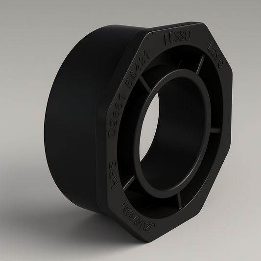 LESSO ABS Flush Bushing – Spg x Hub