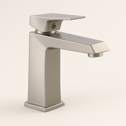 Monaco Edge Single-Handle Bathroom Faucet – Chrome, Black, Nickel