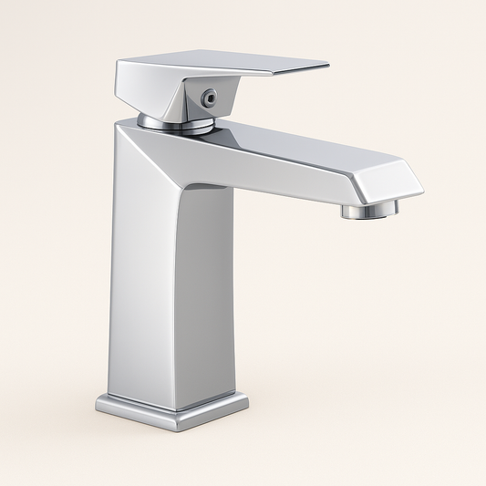 Monaco Edge Single-Handle Bathroom Faucet – Chrome, Black, Nickel