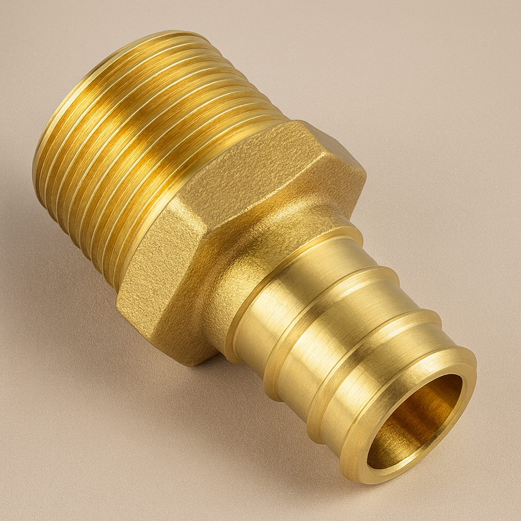 Brass PEX to NPT Threaded Adapter Fittings