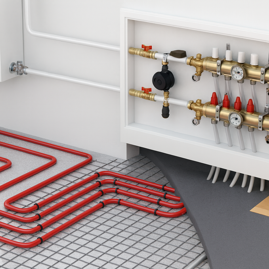 Pex-B Tubing Coil