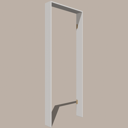 Pre-Machined Door Jamb – Paulownia Trim with Pre-Cut Hinges for 78" & 80" Doors