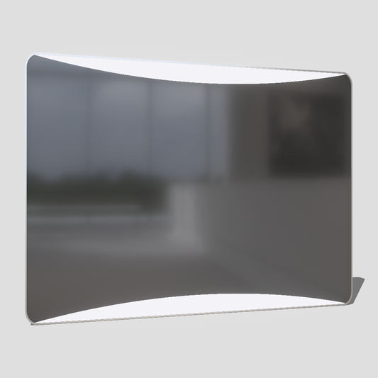 LED Bathroom Mirror with Aluminum Frame — Matte Black or Brushed Nickel | 3-Color (3000K/4000K/5000K), Dimmable, Anti-Fog, Touch & Memory — Multiple Sizes