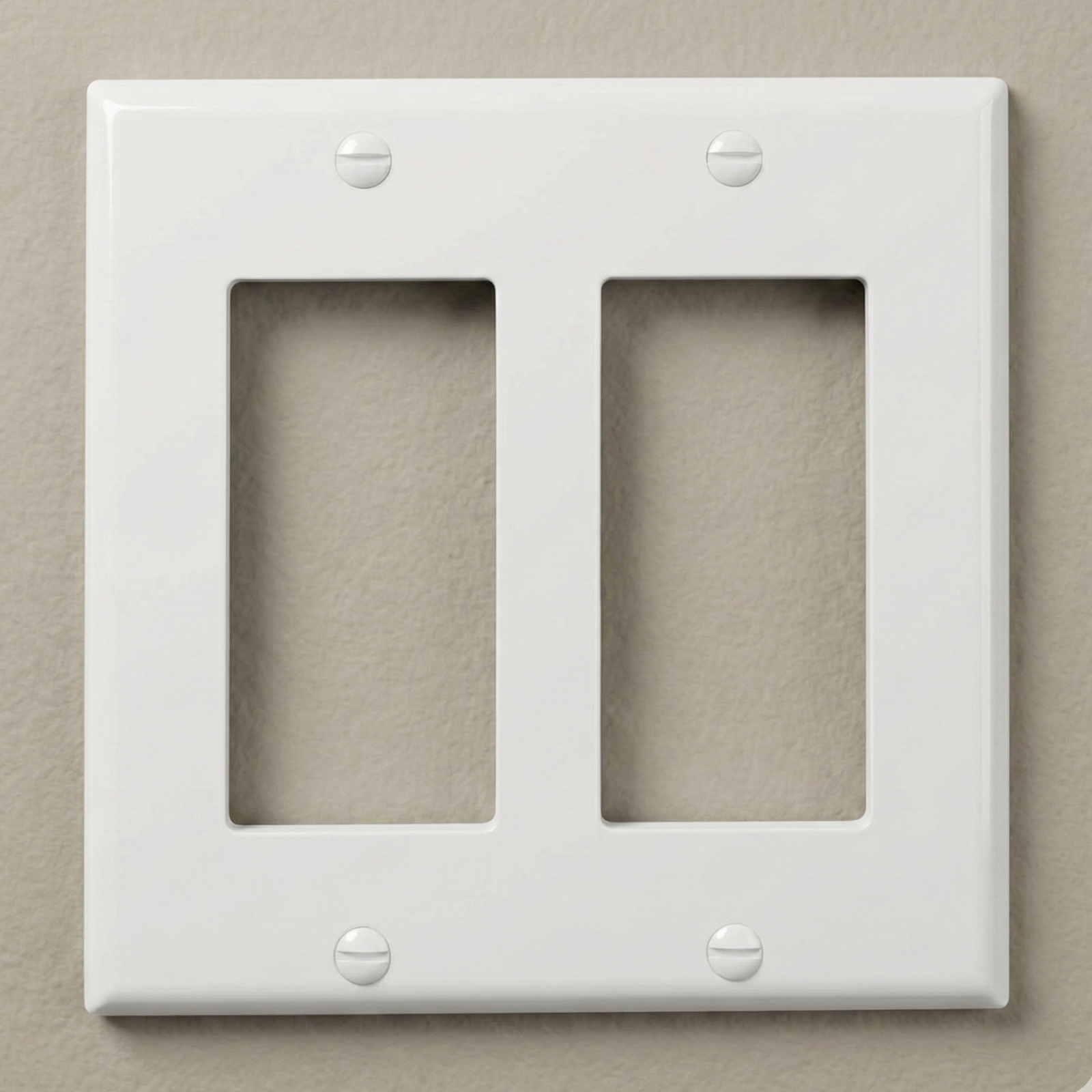 Nodexa Decora Wall Plate — 2-Gang, Standard & Midway
