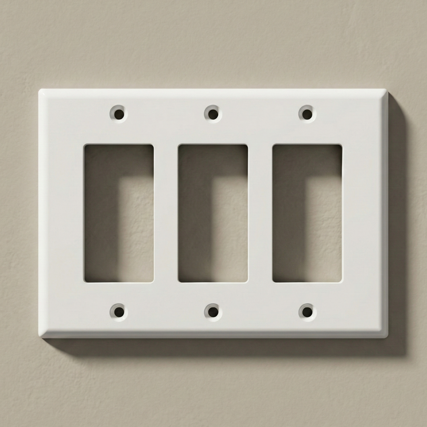 Decora Wall Plate — 1, 2, 3, 4 Gang | Standard & Midway Sizes (Rocker Switch Cover)
