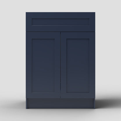 Arcava 24" MDF Shaker Bathroom Vanity Without Top — Sprayed-On Paint