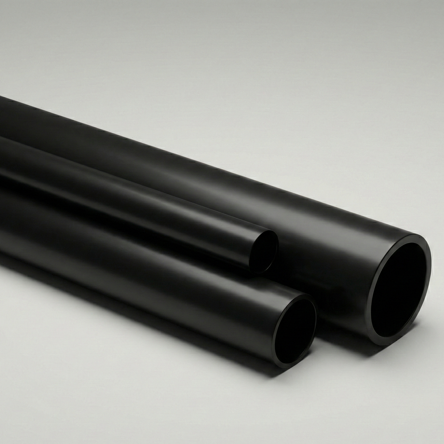 IPEX black ABS Schedule 40 DWV pipe, solid wall drain waste vent pipe
