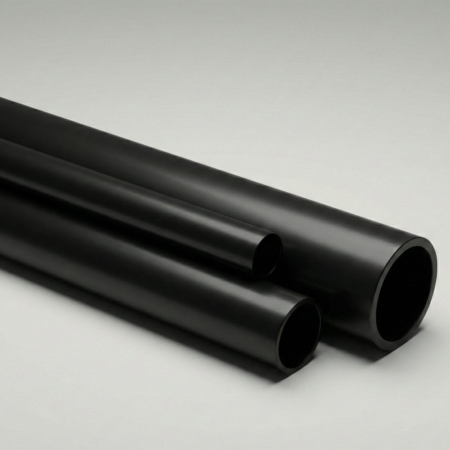 IPEX black ABS Schedule 40 DWV pipe, solid wall drain waste vent pipe