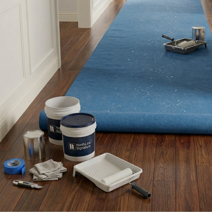 Temporary Surface & Floor Protection — Breathable, Waterproof, Anti-Slip Self-Adhesive Roll | Reusable, No-Tape Overlaps