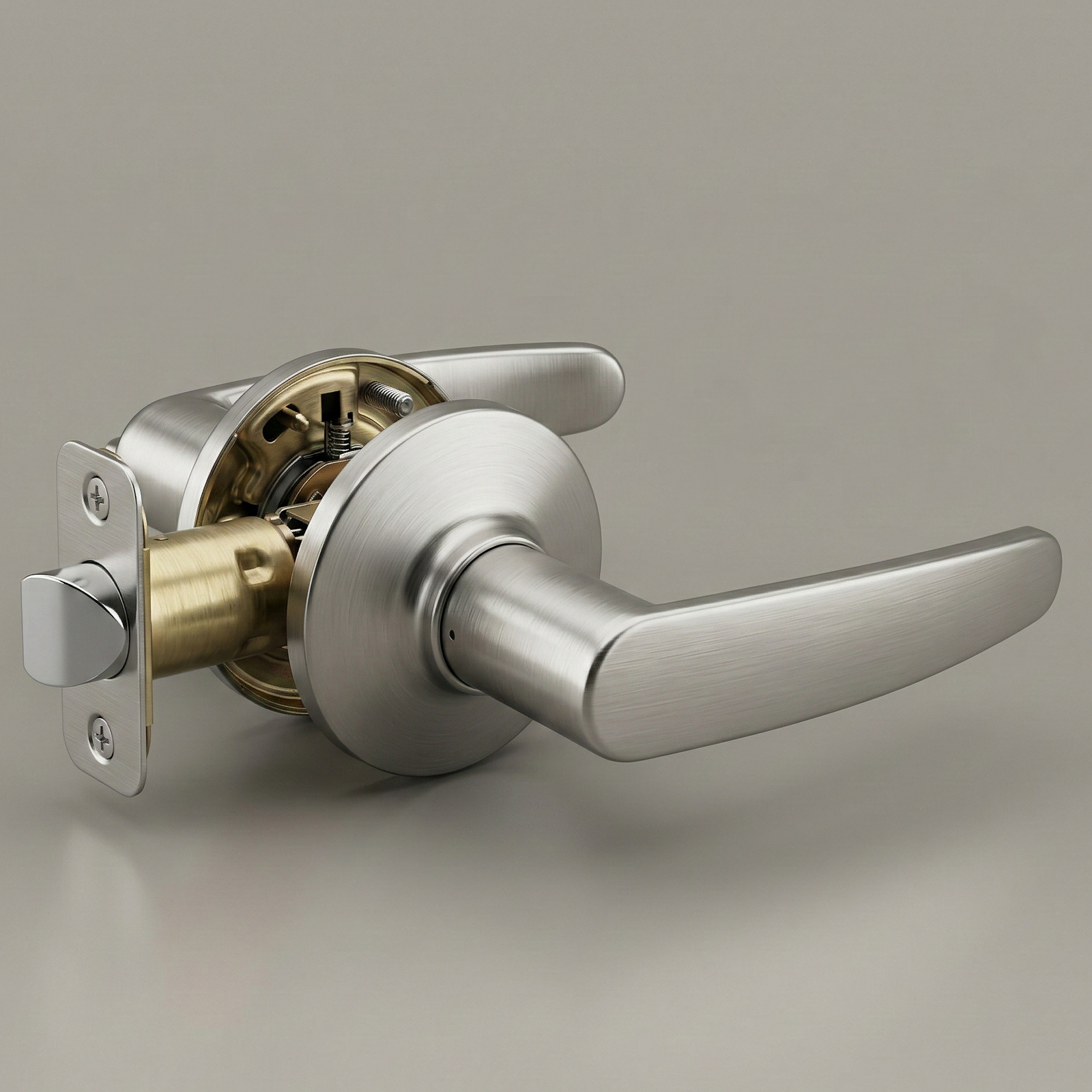 Vellum Hardware AeroCurve Door Lever — Keyed, Privacy, Passage & Dummy Functions