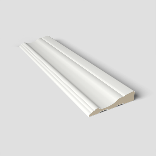 Colonial Casing — Solid Wood, Ogee-Profile Primed Door & Window Trim