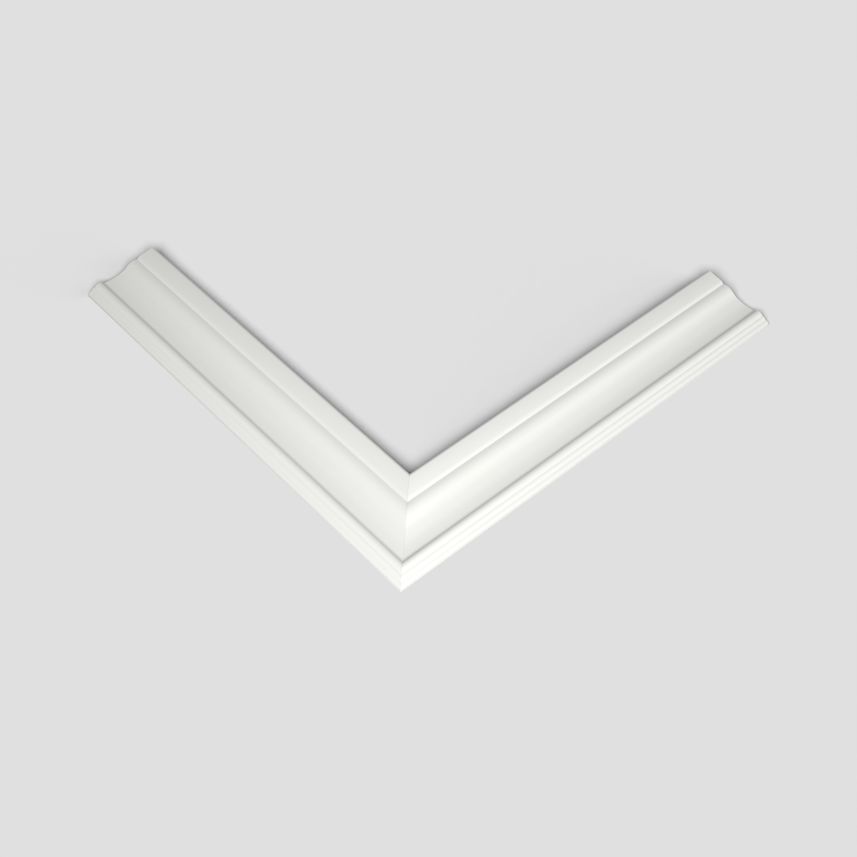 Colonial Casing — Solid Wood, Ogee-Profile Primed Door & Window Trim
