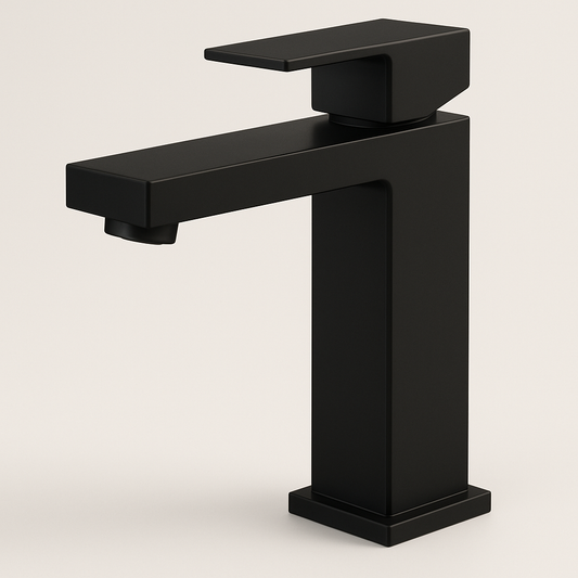 Architect Square Matte Black Bathroom Faucet – cUPC Certified