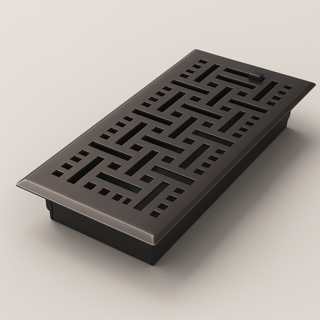 Decorative Floor Register | 4" x 10"