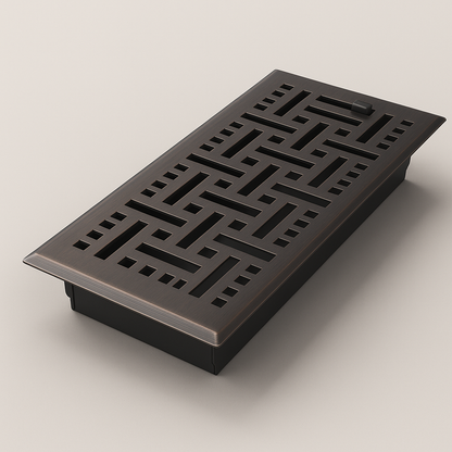 Decorative Floor Register | 4" x 10"