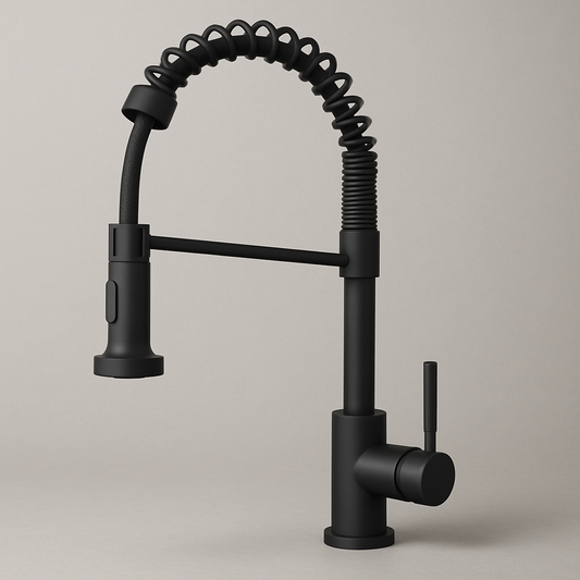 Modern Pull-Down Spring Kitchen Faucet