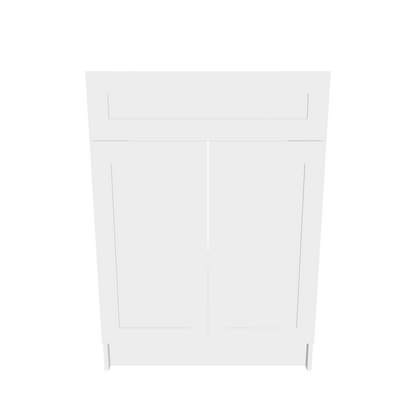 Arcava 24" MDF Shaker Bathroom Vanity Without Top — Sprayed-On Paint