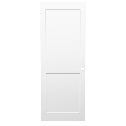 Primed 2-Panel Bevelled Shaker Interior Door
