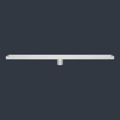 36″ Linear Shower Drain, 304 Stainless Steel — Grate or Tile-In Cover