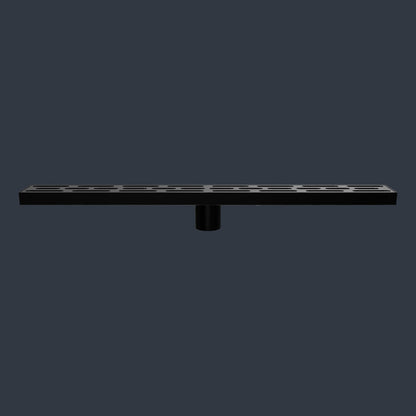 28″ Linear Shower Drain, 304 Stainless Steel — Grate or Tile-In Cover