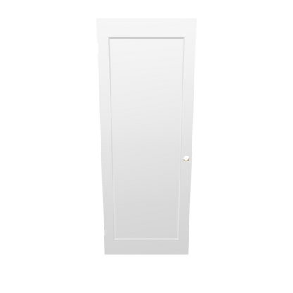 Primed 1-Panel Bevelled Shaker Interior Door Slab