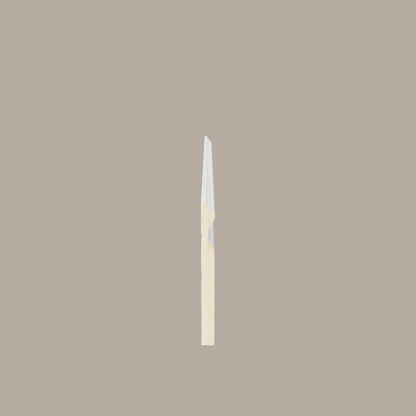 Primed Paulownia Colonial Baseboard – Elegant, Lightweight Moulding for Every Home