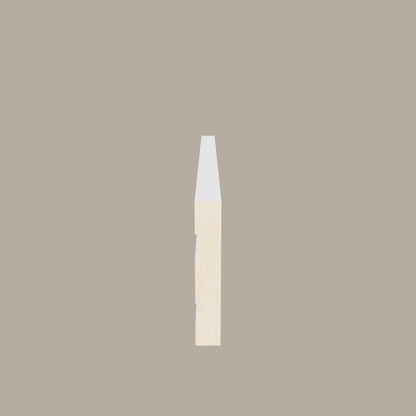 Flat Stock Casing – Modern Paulownia Door & Window Trim with Crisp, Square Edge Profile